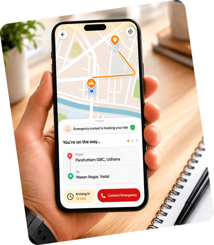 Live Tracking UI